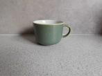 Cappuccinomok 330 ml. Groen Chicago Hema, Ophalen of Verzenden, Zo goed als nieuw, Overige stijlen, Kop(pen) en/of Schotel(s)