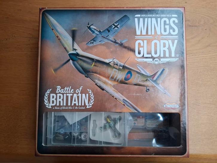 Wings of Glory WW2 Battle of Britain + extra miniatuur, Hobby en Vrije tijd, Gezelschapsspellen | Bordspellen, Gebruikt, Ophalen of Verzenden