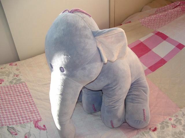 NICOTOY DISNEY OLIFANT LOLLIFANT XL UIT WINNIE THE POOH, Kinderen en Baby's, Speelgoed | Knuffels en Pluche, Nieuw, Overige typen