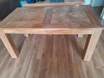 teak hout tafel, Huis en Inrichting, Ophalen, Gebruikt, Teakhout, 50 tot 100 cm