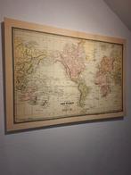 Grote wereldkaart canvas, Ophalen, 2000 tot heden, Wereld, Landkaart