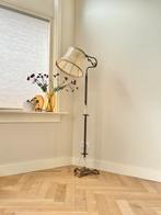 Vintage vloerlamp messing jaren 50/60/70, Ophalen, Gebruikt, Minder dan 100 cm