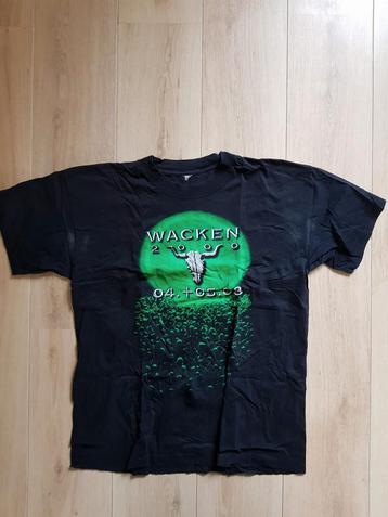 Wacken shirt vintage festival W.O.A. rock hardrock metal beschikbaar voor biedingen