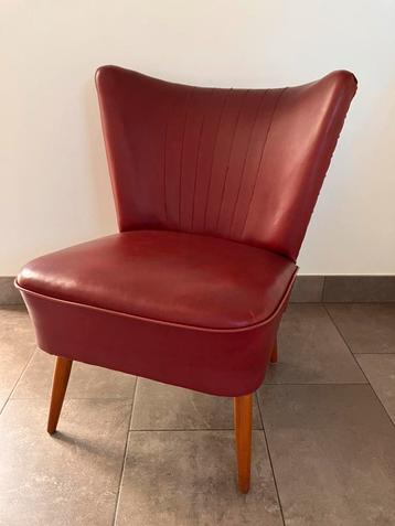 Vintage cocktail stoel / cocktailstoel / fauteuil  beschikbaar voor biedingen
