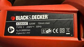 Black & Decker decoupeerzaag KS800E beschikbaar voor biedingen