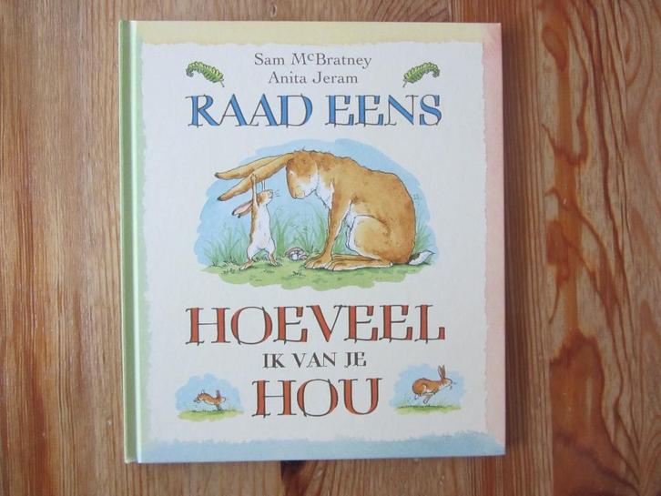 Raad eens hoeveel ik van je hou, Boeken, Kinderboeken | Baby's en Peuters, Zo goed als nieuw, 3 tot 4 jaar, Ophalen of Verzenden