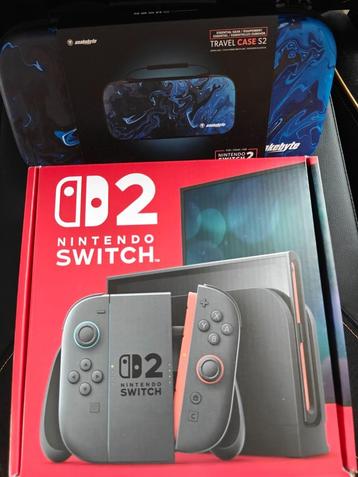 Nintendo Switch 2 met Snakebyte protection case beschikbaar voor biedingen
