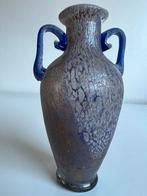 Vintage Murano Italy Amphoor Vaasje Lila Poedercoat 70’s, Ophalen of Verzenden