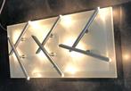 prachtige Dea plafondlamp  design  vintage, Huis en Inrichting, Verzenden, Gebruikt, Glas, Modern design