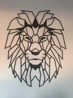 Metalen Leeuw - wand decoratie (Hoagard), Huis en Inrichting, Woonaccessoires | Wanddecoraties, Ophalen, Zo goed als nieuw