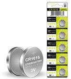 CR1616 Lithium Knoopcel Batterij 3 V Volt - Ø 16mm dik 1,6mm, Nieuw, Ophalen of Verzenden
