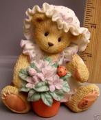 Cherished Teddies Violet, Beeldje, Ophalen of Verzenden, Cherished Teddies, Zo goed als nieuw