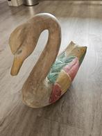 Houten zwaan antiek/brocante tegen elk aannemelijk bod, Ophalen of Verzenden