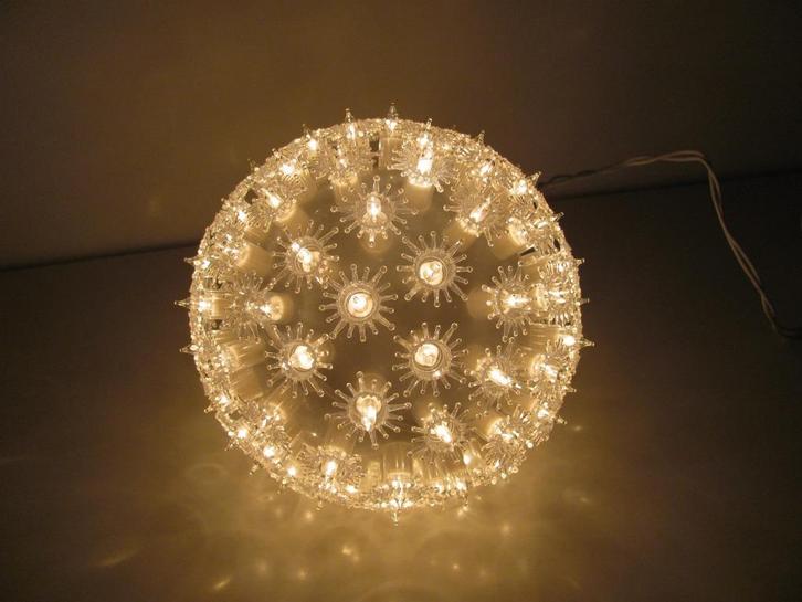 Lichtgevende bol kerst / kerstlampjes, Diversen, Kerst, Gebruikt, Ophalen of Verzenden