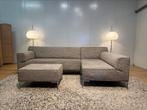 Design on Stock Bloq Hoekbank + Hocker Beige - NP: €7.500, 250 tot 300 cm, Hoekbank, Ophalen of Verzenden, Zo goed als nieuw