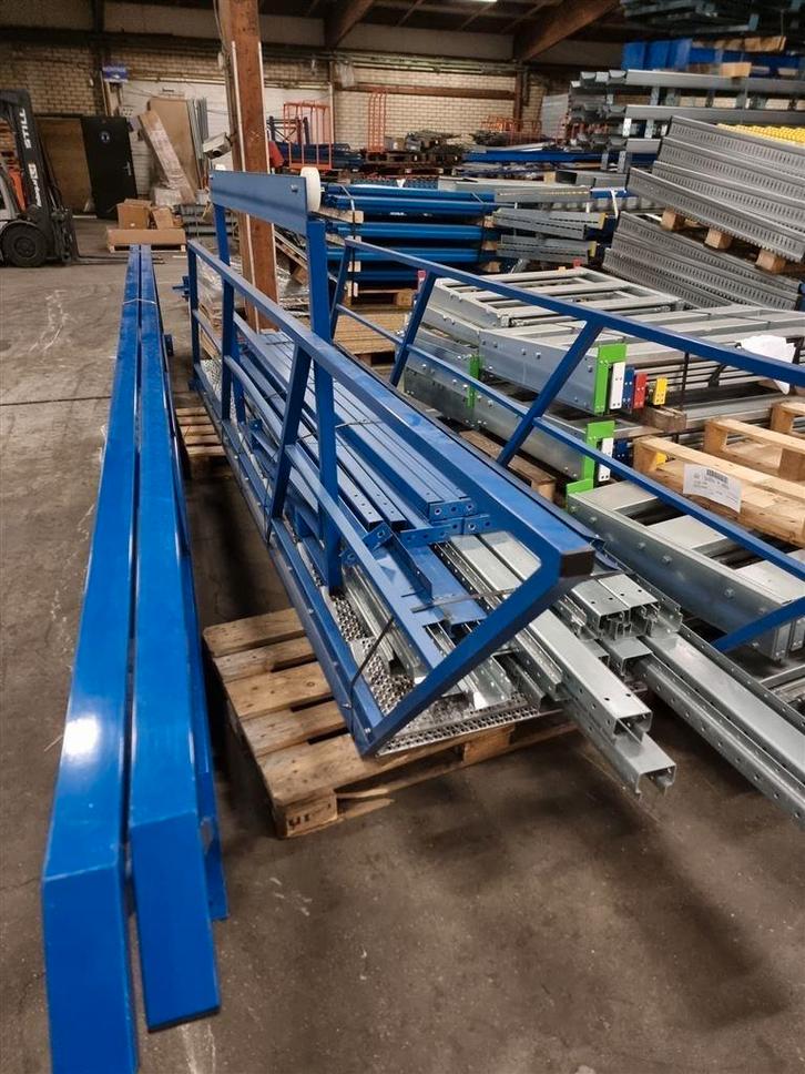 Trap industrieel entresol vloer trappen, Doe-het-zelf en Verbouw, Ladders en Trappen, Gebruikt, 2 tot 4 meter, Ophalen of Verzenden