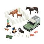 Landrover Dierenarts Set met Toebehoren, Britains, Tractor of Landbouw, Ophalen of Verzenden, Nvt