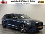 Volvo V60 2.0 T6 Recharge AWD R-Design Bowers & Wilkins Memo, Auto's, Automaat, Gebruikt, Euro 6, Blauw