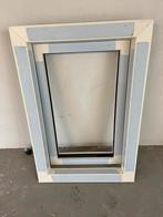 Nieuw kunststof kozijnen, Ophalen of Verzenden, Zo goed als nieuw, 80 tot 120 cm, Gevelraam of Ruit