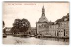 Leidschendam, Sluis met Prot. Kerk, Verzamelen, Ansichtkaarten | Nederland, Verzenden, 1920 tot 1940, Ongelopen, Zuid-Holland