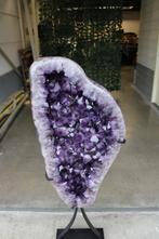 AA+ Amethist Geode op Standaard 140 cm hoog gepolijst!!, Verzamelen, Ophalen