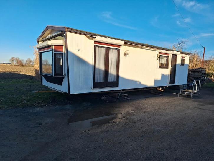 Stacaravan 4 personen met mooie ruime woonkamer, Caravans en Kamperen, Stacaravans, tot en met 4, Ophalen