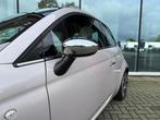 Fiat 500 1.0 Hybrid Star - Glasdak - Navi - Climate - Parkee, Voorwielaandrijving, Gebruikt, 4 stoelen, Leder en Stof