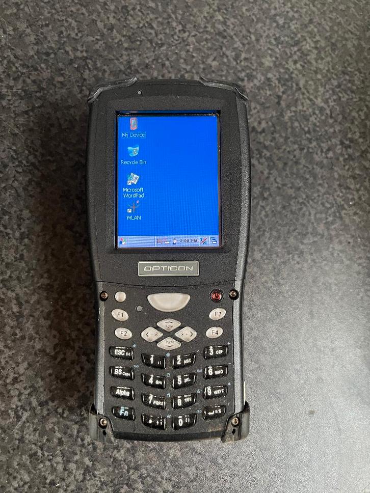 Opticon 020-PHL7000-BWG handheld barcode scanner ., Computers en Software, Scanners, Gebruikt, Mobiele scanner, Ophalen of Verzenden