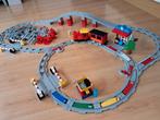 Zeer uitgebreid: Lego Duplo stoomtrein 10874-10872-2×10882, Ophalen, Zo goed als nieuw, Complete set, Duplo