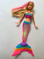Barbie zeemeermin geeft licht, Ophalen of Verzenden, Zo goed als nieuw, Pop