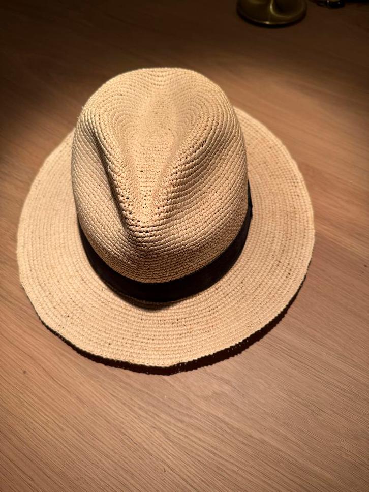 Handgeweven Dameshoed, Kleding | Dames, Hoeden en Petten, Zo goed als nieuw, Hoed, 58 cm (L, 7¼ inch) of meer, Ophalen