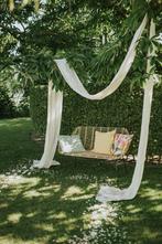 8 meter - doek, Hobby en Vrije tijd, Ophalen of Verzenden, Zo goed als nieuw, Geboorte of Huwelijk