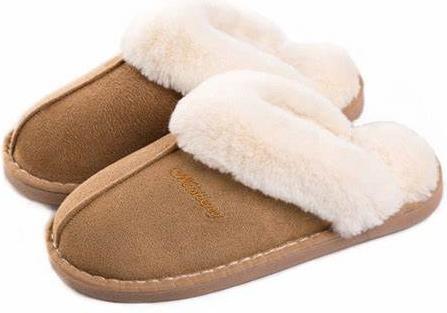 Misheng Faux Suede slippers pantoffels maat 42/43 - nieuw -, Kleding | Dames, Schoenen, Nieuw, Ophalen of Verzenden, Pantoffels of Sloffen