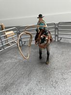 Schleich cowgirl setje, Ophalen of Verzenden, Gebruikt