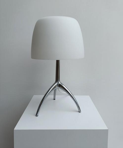 Foscarini Lumière piccola, Huis en Inrichting, Lampen | Tafellampen, Zo goed als nieuw, Minder dan 50 cm, Glas, Metaal, Overige materialen
