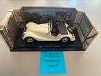 Kyosho 1:18 Morgan 4/4 Series II - Wit (Model 08111W), Hobby en Vrije tijd, Ophalen of Verzenden, Zo goed als nieuw, Auto, Kyosho