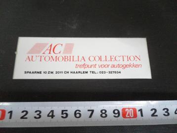 sticker Haarlem AC Automobilia Collection Trefpunt Autogekke beschikbaar voor biedingen