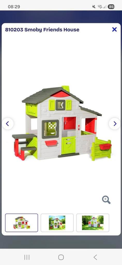 Compleet smoby Speelhuisje, Kinderen en Baby's, Speelgoed | Buiten | Speelhuisjes, Gebruikt, Kunststof, Ophalen of Verzenden