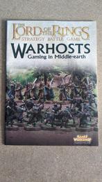 The Lord of the Rings SBG: Warhosts: Gaming in Middle-earth, Hobby en Vrije tijd, Wargaming, Ophalen of Verzenden, Lord of the Rings