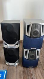 Philips en Aiwa speakers/boxen, Audio, Tv en Foto, Luidsprekers, Ophalen, Philips, Gebruikt, Minder dan 60 watt