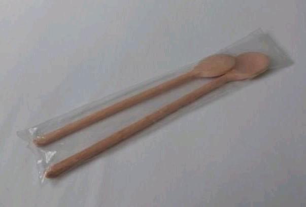2 x pollepel hout 30+35 cm keuken koken, Huis en Inrichting, Keuken | Bestek, Nieuw, Los bestek, Hout, Ophalen of Verzenden