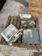 Terreinverlichting / bouwlampen, Doe-het-zelf en Verbouw, Bouwverlichting, Ophalen, Gebruikt, Met statief, Lamp met armatuur