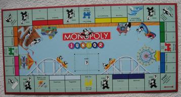 Monopoly Junior 5 t/m 9 jr (incompleet, zie foto's & tekst) beschikbaar voor biedingen