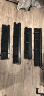 Zwarte shutters / jaloezieën, Ophalen, Zwart, 50 tot 100 cm, Zo goed als nieuw