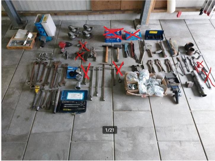 gereedschappen /diversen/ kan per stuk teab zie foto's, Doe-het-zelf en Verbouw, Gereedschap | Handgereedschap, Gebruikt, Ophalen