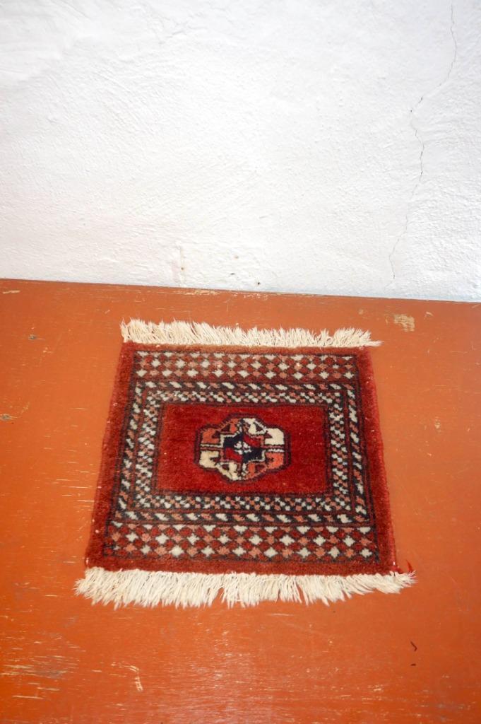 klein vintage Perzisch wollen kleedje * rood miniatuur gebed, Antiek en Kunst, Antiek | Kleden en Textiel, Ophalen of Verzenden