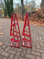 Set Oprijbokken / Steunbokken, Auto diversen, Autogereedschap, Ophalen of Verzenden, Gebruikt