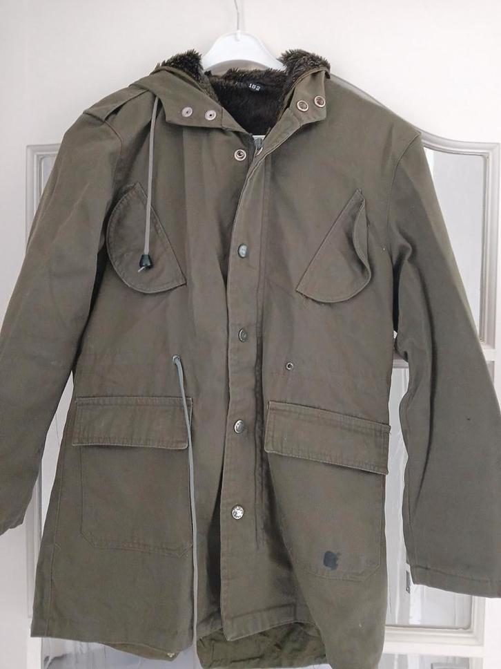 Parka jaren 80, Kinderen en Baby's, Kinderkleding | Maat 152, Gebruikt, Jongen of Meisje, Jas, Ophalen of Verzenden
