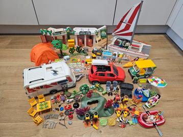 Playmobil 5432 camping, caravan, auto, boot en veel meer beschikbaar voor biedingen