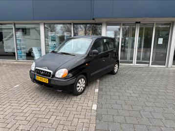 Hyundai Atos 1.0 I X Spirit AUT 2002 Zwart beschikbaar voor biedingen